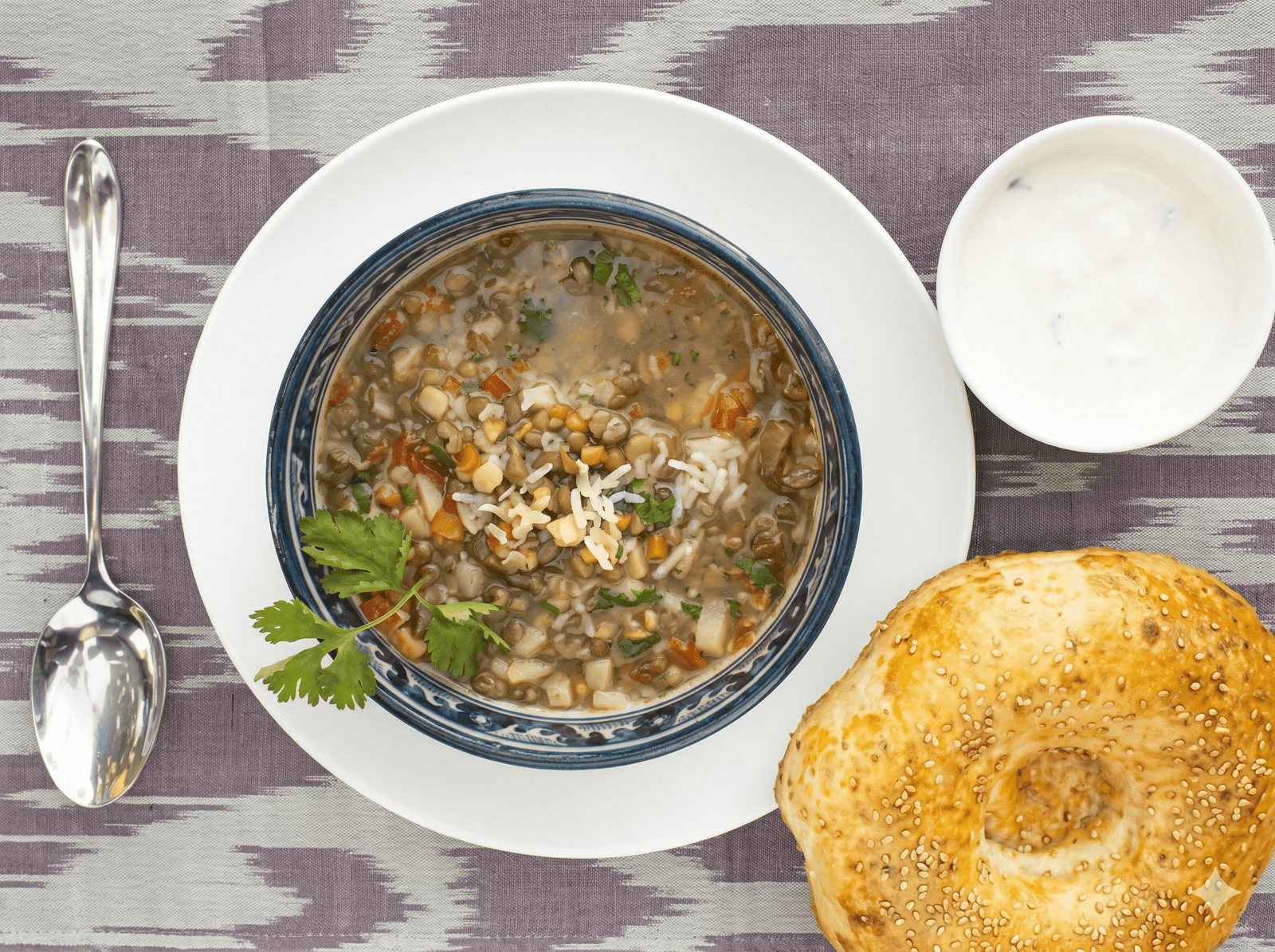 Traditional Uzbek soups including shurpa and mastava dishes