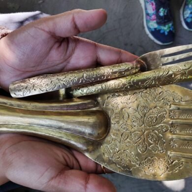 Brass Cutlery Blacksmith Turtuk