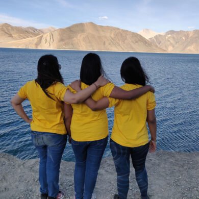 Girls Gang Pangong