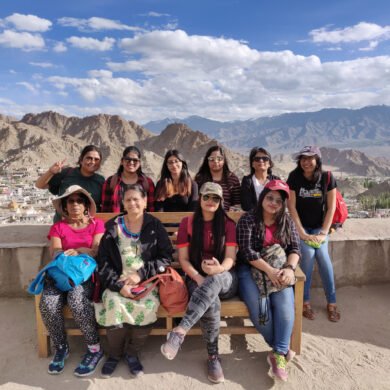 Group at Leh Palace