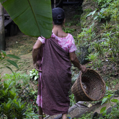 Khasi Tribal Woman Meghalaya