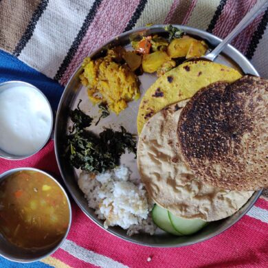 Traditional Jaunpuri Meal