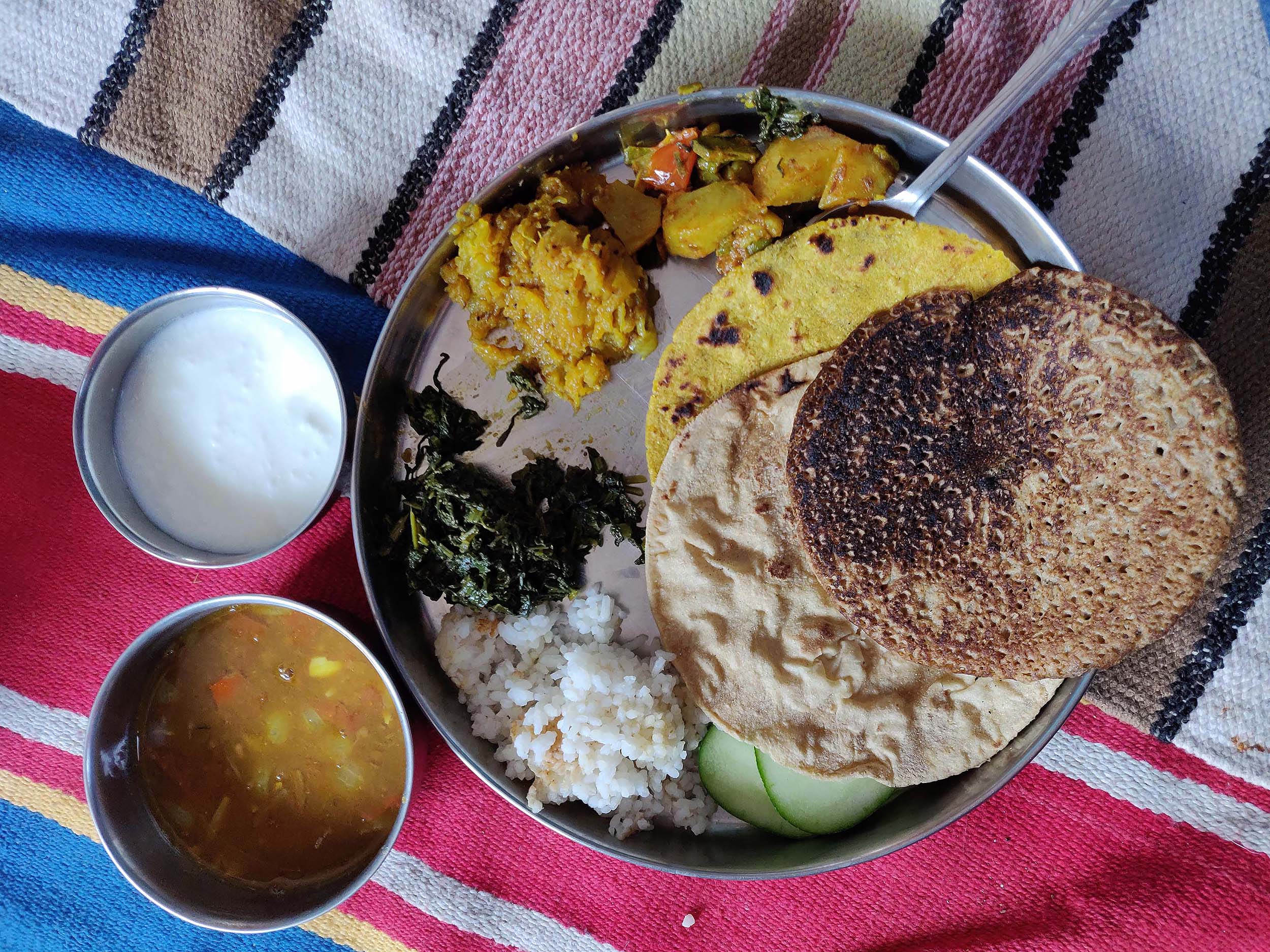 Traditional Jaunpuri Meal