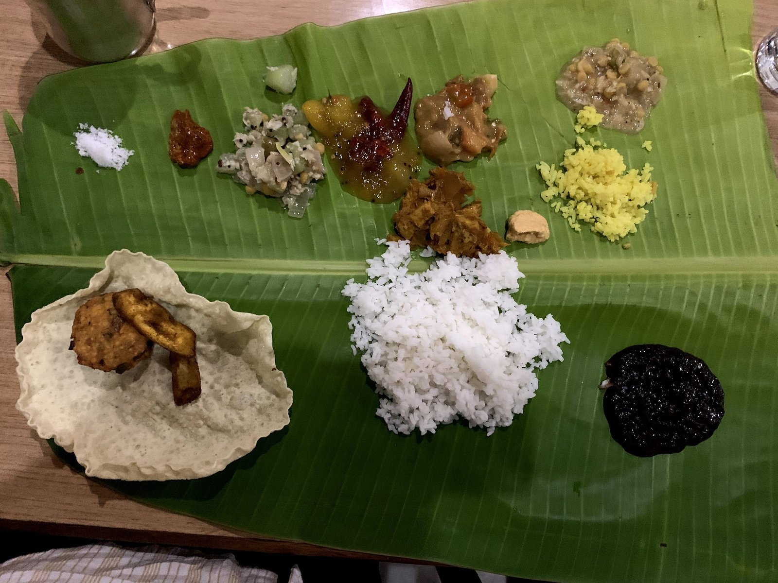 Chettinad Traditional Leaf Lunch