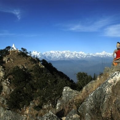 Kausani view