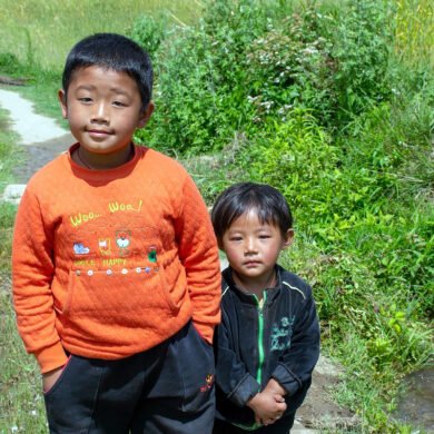 Bhutanese kids