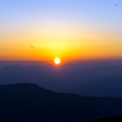 Chilmiri Neck Sunset