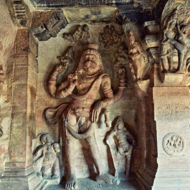 Stone Carving Badami Statues