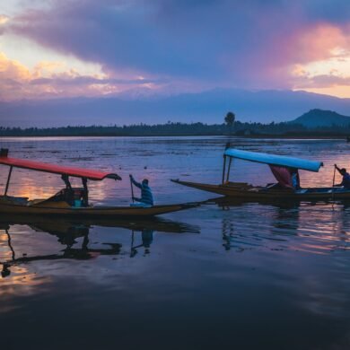 Sunset Dal Lake