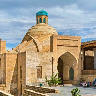 Old domed bazaars of Bukhara