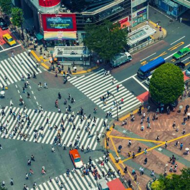 Shibuya Scramble Crossing