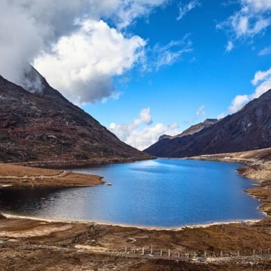 Sela Pass and Lake