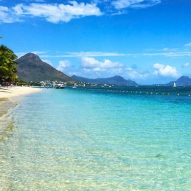 Flic-en-flac beach