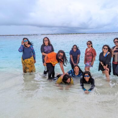 Swimming Maldives