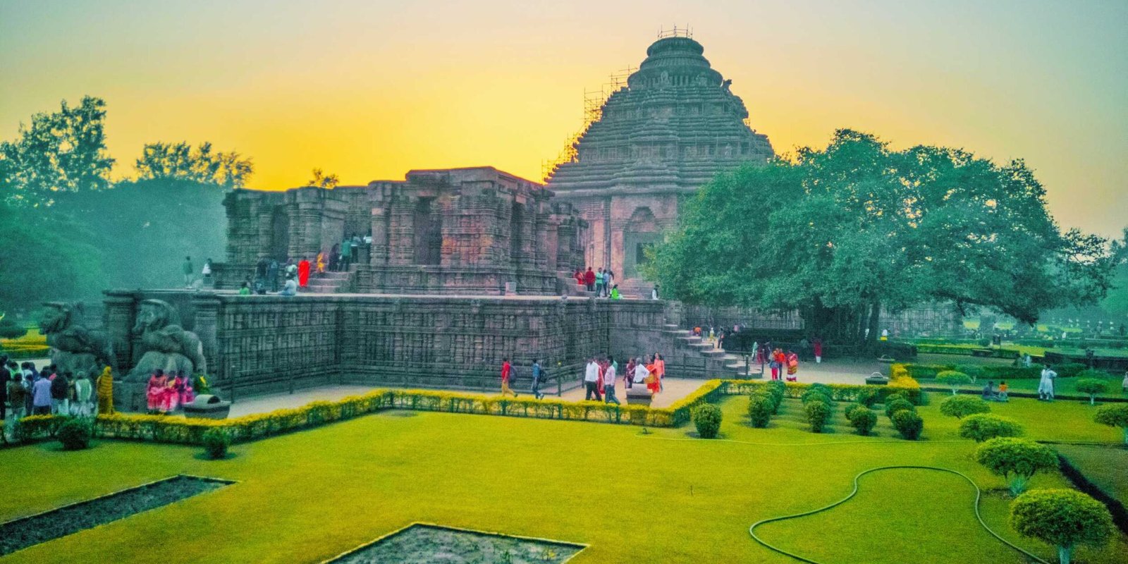 Konark Sun temple in November