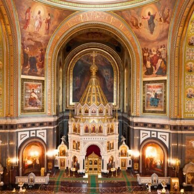 Cathedral of Christ the Saviour Moscow (2)
