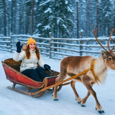Reindeer Sleigh Ride