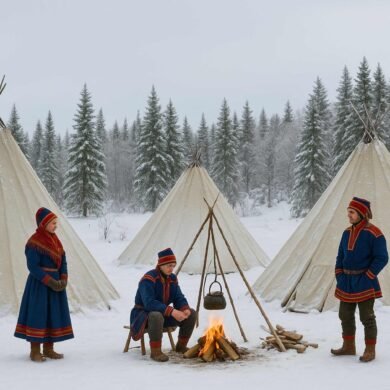 Sami Village Visit
