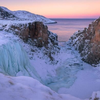 Frozen Waterfall