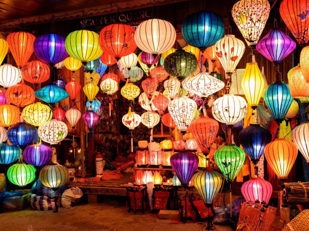 Lantern making workshop - One of the unique things to do in vietnam